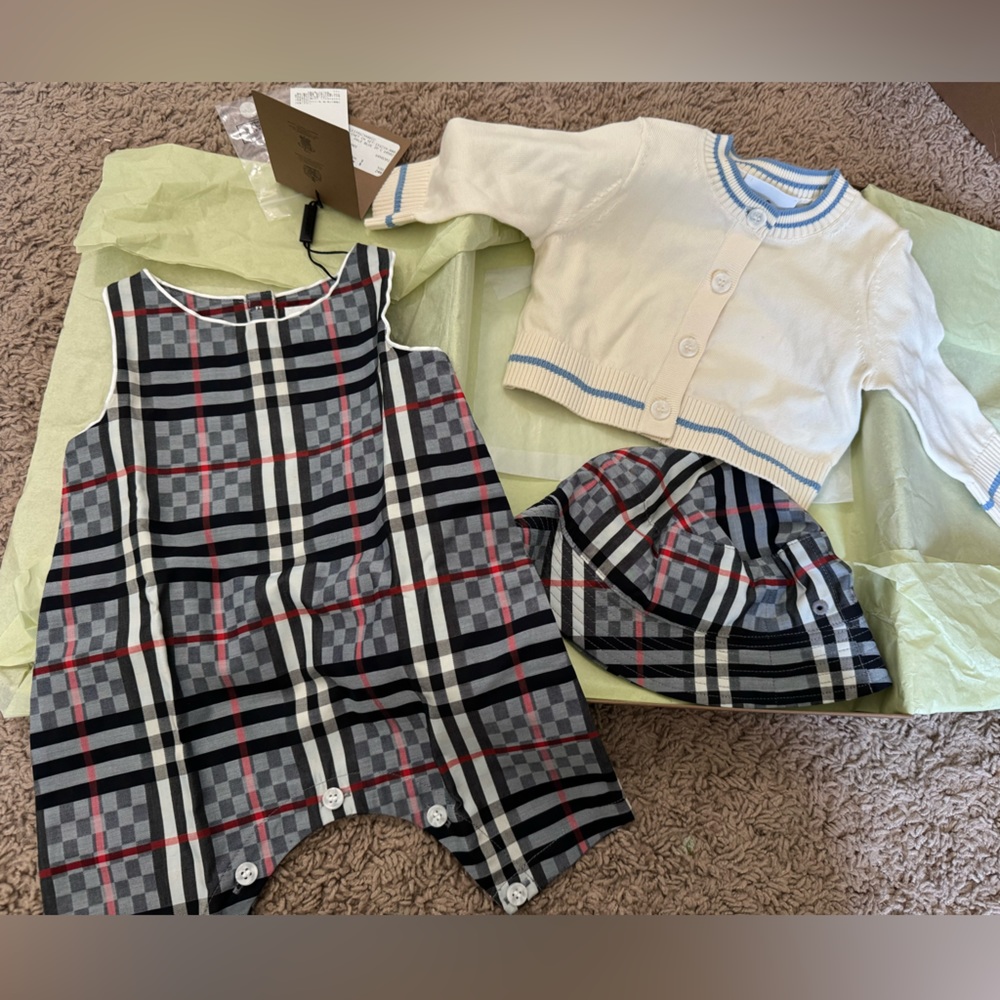 burberry baby set 1m